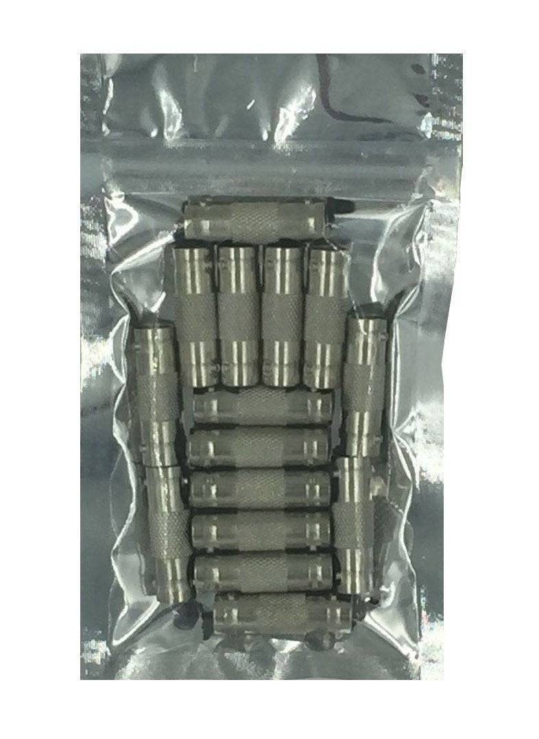 ZXUY 15 Pcs BNC Female to BNC Female CCTV Security Camera Adapter Straight Connector - Image 4